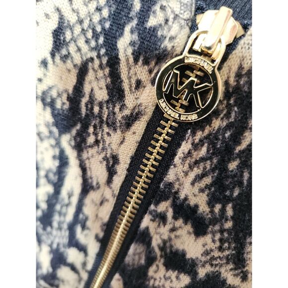 Michael Kors Cheetah Print Sweater Dress Size Medium - Picture 3 of 5